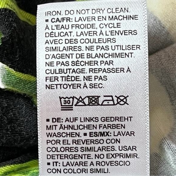 28 Palms Soft Stretchy Lemon Print Sleeveless Maxi Dress, Black/Yellow, Size XS - Picture 5 of 8